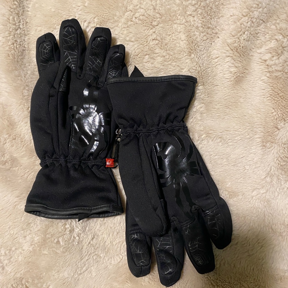 Women’s Spyder Snow Ski Gloves Medium - Picture 2 of 3